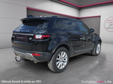 Land rover range rover evoque td4 180 bva se dynamic occasion simplicicar lille  simplicicar simplicibike france