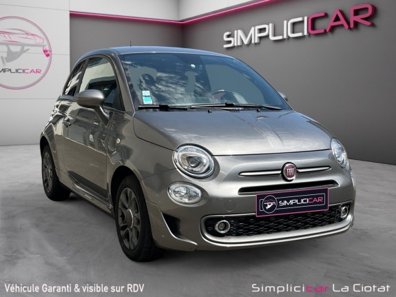 Fiat 500 my20 serie 7 euro 6d 1.2 69 ch s/s sport occasion simplicicar la ciotat simplicicar simplicibike france