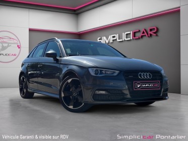 Audi a3 sportback 2.0 tdi 150 quattro s line occasion simplicicar pontarlier simplicicar simplicibike france