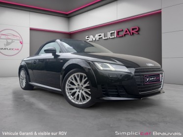 Audi tt roadster 1.8 tfsi 180 s line s tronic occasion parc voitures beauvais simplicicar simplicibike france