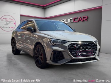 Audi rs q3 sportback 2.5 tfsi 400 ch s tronic 7 occasion cannes (06) simplicicar simplicibike france