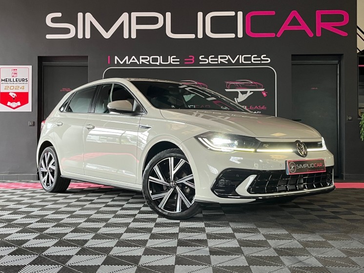 Volkswagen polo 1.0 tsi 95 ss bvm5 r-line garantie 12 mois occasion  simplicicar aix les bains simplicicar simplicibike france