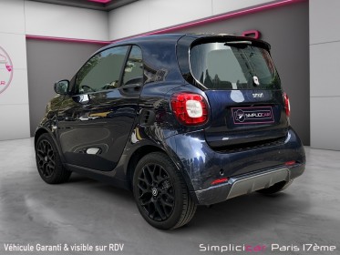 Smart fortwo 90 ch passion /garantie 12 mois/camÉra de recul/freinage d'urgence/faible kilomÉtrage occasion paris 17ème...