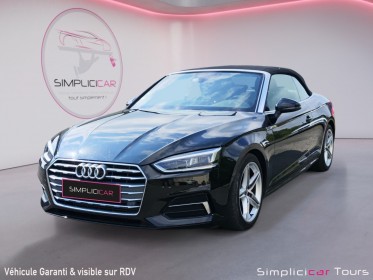 Audi a5 cabriolet tfs i 190 sline occasion simplicicar tours  simplicicar simplicibike france