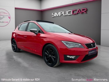 Seat leon fr 2.0 tdi 184 dsg6 - toit ouvrant - distri et vidange dsg ok - reprise possible occasion simplicicar rennes...