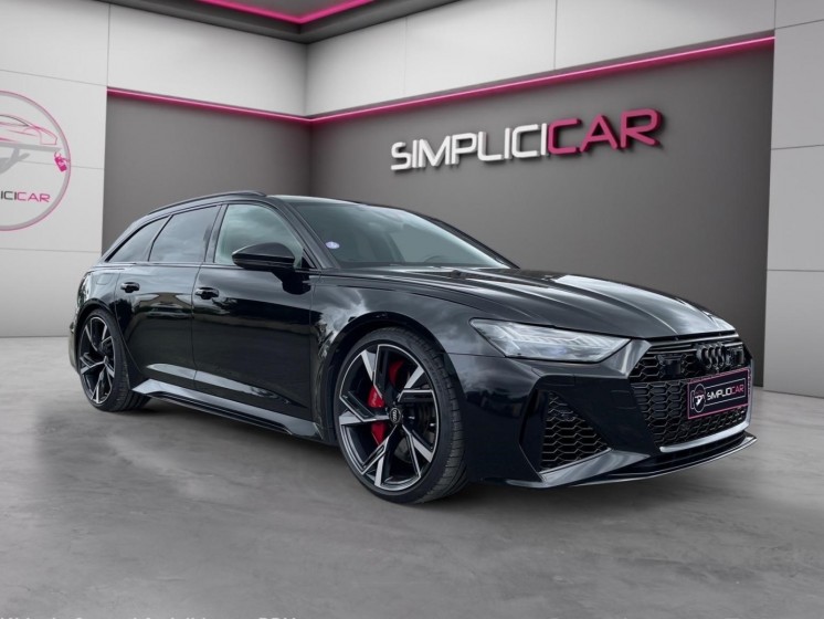 Audi rs6 avant 4.0 v8 600 ch full - premiere main - immat fr occasion simplicicar compiegne simplicicar simplicibike france