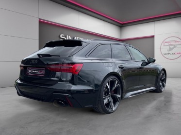 Audi rs6 avant 4.0 v8 600 ch full - premiere main - immat fr occasion simplicicar compiegne simplicicar simplicibike france