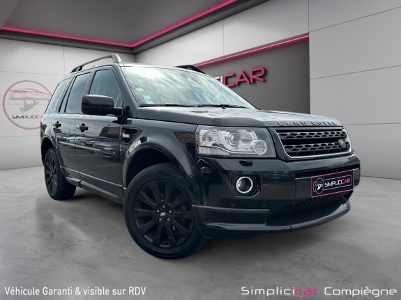 Land rover freelander ii mark v td4 hse bva 4x4 - full - faible km - full black - occasion simplicicar compiegne simplicicar...