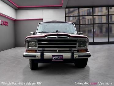 Jeep grand wagoneer v8  expertiser occasion simplicicar vernon simplicicar simplicibike france