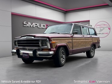 Jeep grand wagoneer v8  expertiser occasion simplicicar vernon simplicicar simplicibike france