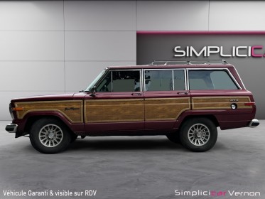 Jeep grand wagoneer v8  expertiser occasion simplicicar vernon simplicicar simplicibike france