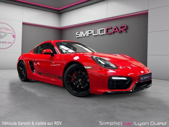 Porsche cayman gts 3.4i 340 pdk 6 pdls - pse - garantie 12 mois occasion simplicicar lyon ouest simplicicar simplicibike france