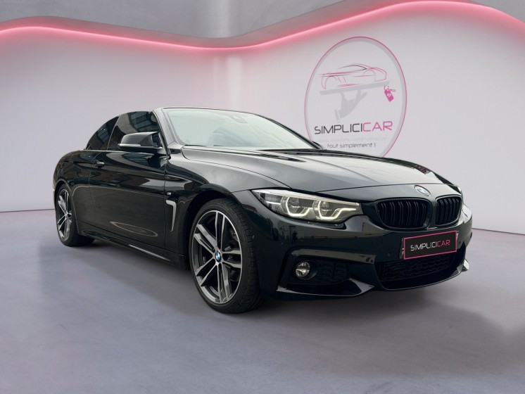 Bmw serie 4 cabriolet f33 lci 420d 190 ch bva8 m sport/camera 360/harman kardon occasion simplicicar orgeval  simplicicar...