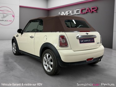 Mini cooper cabriolet 1.6 120 ch moteur 80.000km occasion simplicicar pertuis  simplicicar simplicibike france