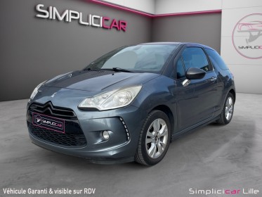 Citroen ds3 hdi 90 fap airdream so chic occasion simplicicar lille  simplicicar simplicibike france