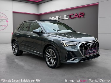 Audi q3 q3 45 tfsi 230 ch s tronic 7 quattro s line garantie 12 mois fr occasion paris 17ème (75)(porte maillot) simplicicar...