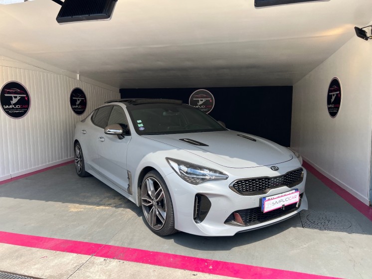 Kia stinger 2.0 t-gdi 255 ch isg bva8 4x2 gt line pack premium occasion simplicicar livry gargan simplicicar simplicibike...