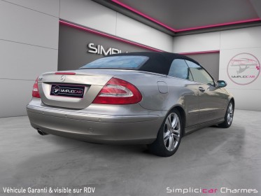 Mercedes classe clk cabriolet 320 avantgarde a209 cabriolet 320 3.2 i v6 18v 218 cv boîte auto garantie 1 an occasion...