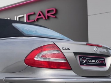 Mercedes classe clk cabriolet 320 avantgarde a209 cabriolet 320 3.2 i v6 18v 218 cv boîte auto garantie 1 an occasion...