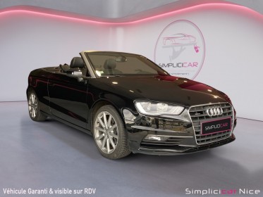 Audi a3 cabriolet  1.8l tfsi 180cv ambition quattro s-tronic. occasion  simplicicar vaucresson nice - pfvauto simplicicar...