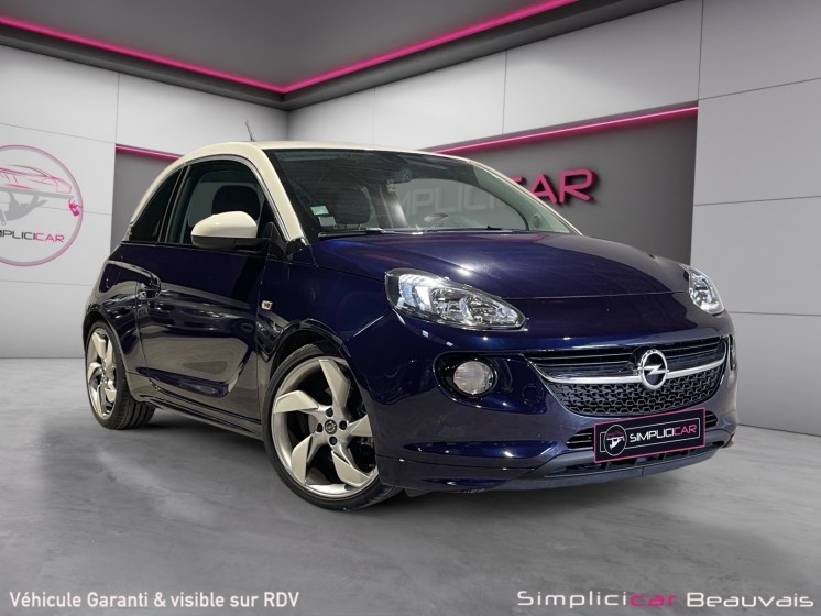 Opel adam slam sublime configuration 1.0 115 ch turbo ou 131 euros par mois occasion parc voitures beauvais simplicicar...