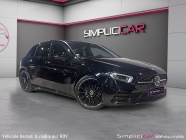 Mercedes classe a 180 7g-dct amg line full black occasion parc voitures beauvais simplicicar simplicibike france