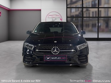 Mercedes classe a 180 7g-dct amg line full black occasion parc voitures beauvais simplicicar simplicibike france