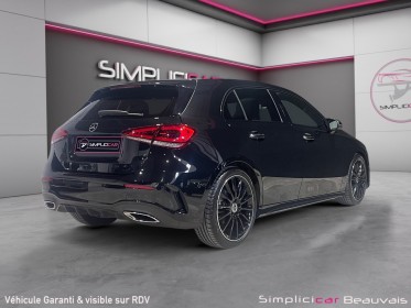 Mercedes classe a 180 7g-dct amg line full black occasion parc voitures beauvais simplicicar simplicibike france