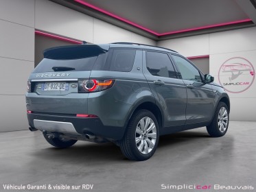 Land rover discovery sport td4 hse luxury historique ok garantie 12mois occasion parc voitures beauvais simplicicar...