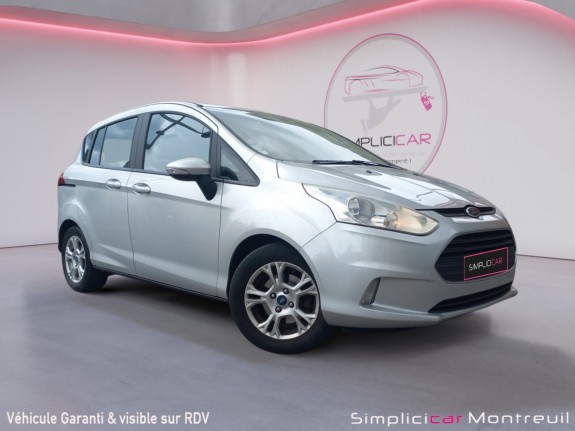 Ford b-max 1.0 ecoboost 100 ss garanti 1 an occasion montreuil (porte de vincennes)(75) simplicicar simplicibike france