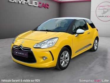 Citroen ds3 hdi 90  airdream so chic occasion simplicicar lille  simplicicar simplicibike france