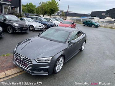 Audi a5 a5 3.0 v6 tdi 218 ch s line quattro s tronic 7 rapports garantie pro 12 mois occasion simplicicar royan simplicicar...