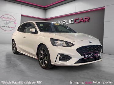 Ford focus st line 1.0 ecoboost 125 ss occasion montpellier (34) simplicicar simplicibike france