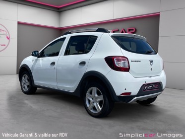 Dacia sandero 1.5 dci 90 fap stepway ambiance occasion simplicicar limoges  simplicicar simplicibike france