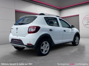 Dacia sandero 1.5 dci 90 fap stepway ambiance occasion simplicicar limoges  simplicicar simplicibike france