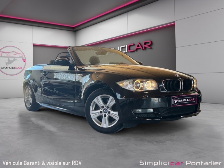 Bmw serie 1 cabriolet e88 120i 170 ch confort occasion simplicicar pontarlier simplicicar simplicibike france