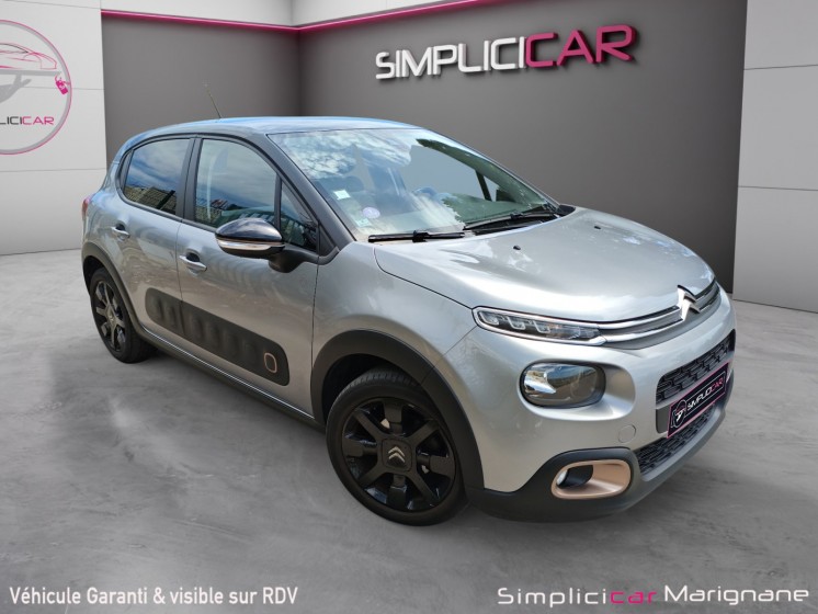 Citroen c3 puretech 110 shine clim/bluetooth/ecran - garantie 12 mois - occasion simplicicar marignane  simplicicar...