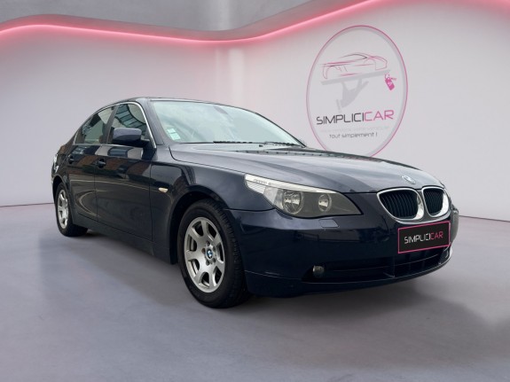 Bmw serie 5 e60 520i 170ch pack confort/full entretien/93500km occasion simplicicar orgeval  simplicicar simplicibike france