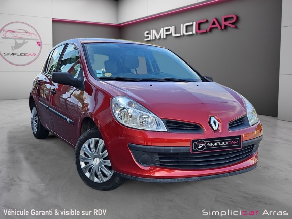 Renault clio iii 1.2 16v 75 confort expression occasion simplicicar arras  simplicicar simplicibike france