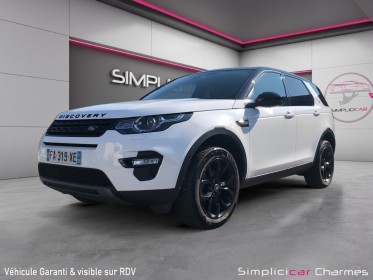 Land rover discovery sport mark ii td4 180ch hse a garantie 12 mois occasion simplicicar charmes simplicicar simplicibike...