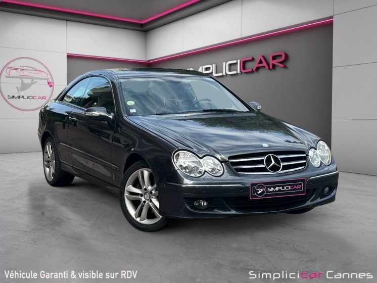 Mercedes classe clk coupe 200 k avantgarde  a occasion cannes (06) simplicicar simplicibike france