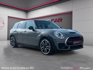 Mini clubman 2.0 16v turbo 231 ch john cooper works bva8 rapports garantie pro 12 mois occasion simplicicar royan simplicicar...