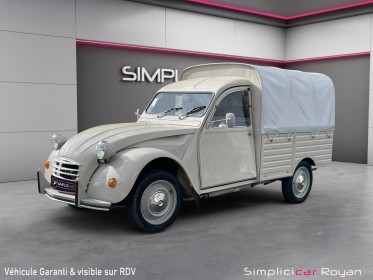 Citroen 2cv camionette pick-up baché garantie pro 12 mois occasion simplicicar royan simplicicar simplicibike france