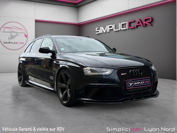 Audi rs4 avant v8 4.2 fsi 450 quattro s tronic 7 bangolufsen historique entretien complet facture d'achat vehicule disponible...