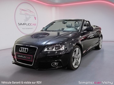 Audi a3 cabriolet 2.0 tdi 140 cv dpf s line garantie 12 mois occasion simplicicar vichy simplicicar simplicibike france