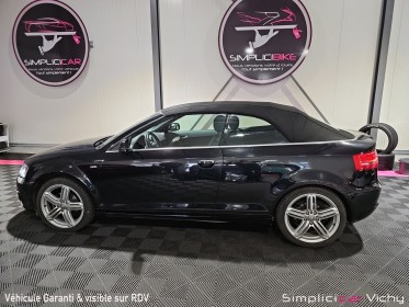 Audi a3 cabriolet 2.0 tdi 140 cv dpf s line garantie 12 mois occasion simplicicar vichy simplicicar simplicibike france