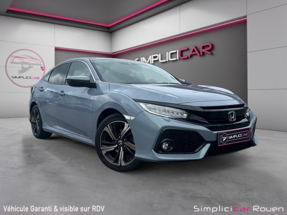 Honda civic 2018 1.0 i-vtec 126 cvt exclusive premium occasion simplicicar rouen simplicicar simplicibike france