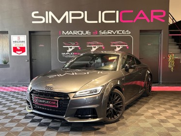 Audi tt coupe 2.0 tfsi 230 s line garantie 12 mois occasion  simplicicar aix les bains simplicicar simplicibike france