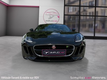 Jaguar f-type coupe r v8 5.0 suralimente 550ch - toit panoramique - complet jaguar occasion simplicicar rennes simplicicar...