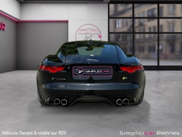 Jaguar f-type coupe r v8 5.0 suralimente 550ch - toit panoramique - complet jaguar occasion simplicicar rennes simplicicar...